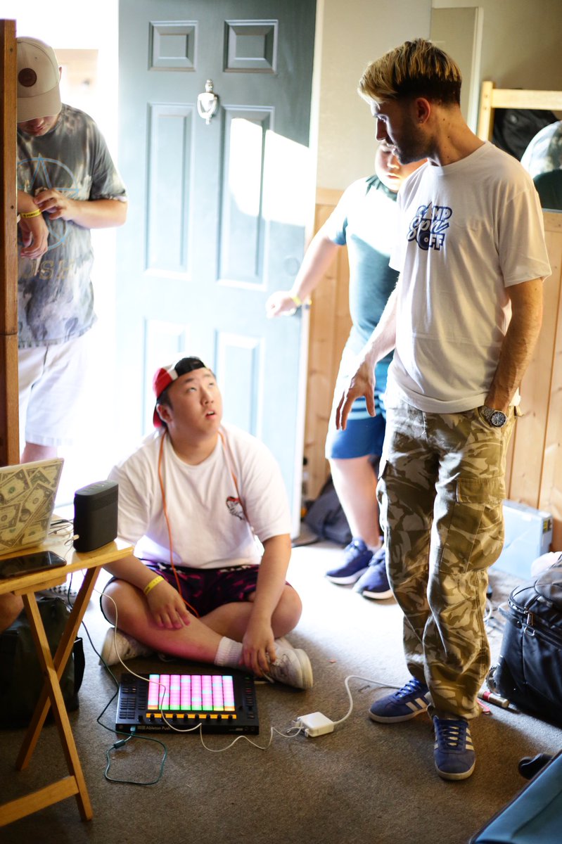 atrak's tweet photo. Big up @campspinoff! A non-profit camp for teens that teaches them how to DJ and produce. I spent the day there yesterday. Beautiful experience. https://t.co/0WljQsVlWE