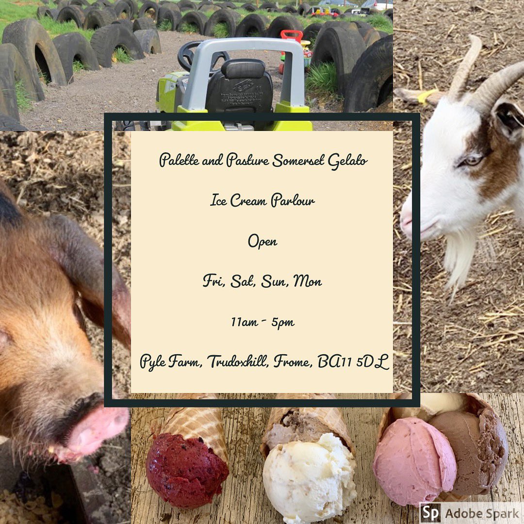 Palette and Pasture (@palette_pasture) on Twitter photo Looking forward to seeing you all 🍦
#gelato #icecreamparlour Looking forward to seeing you all 🍦
#gelato #icecreamparlour