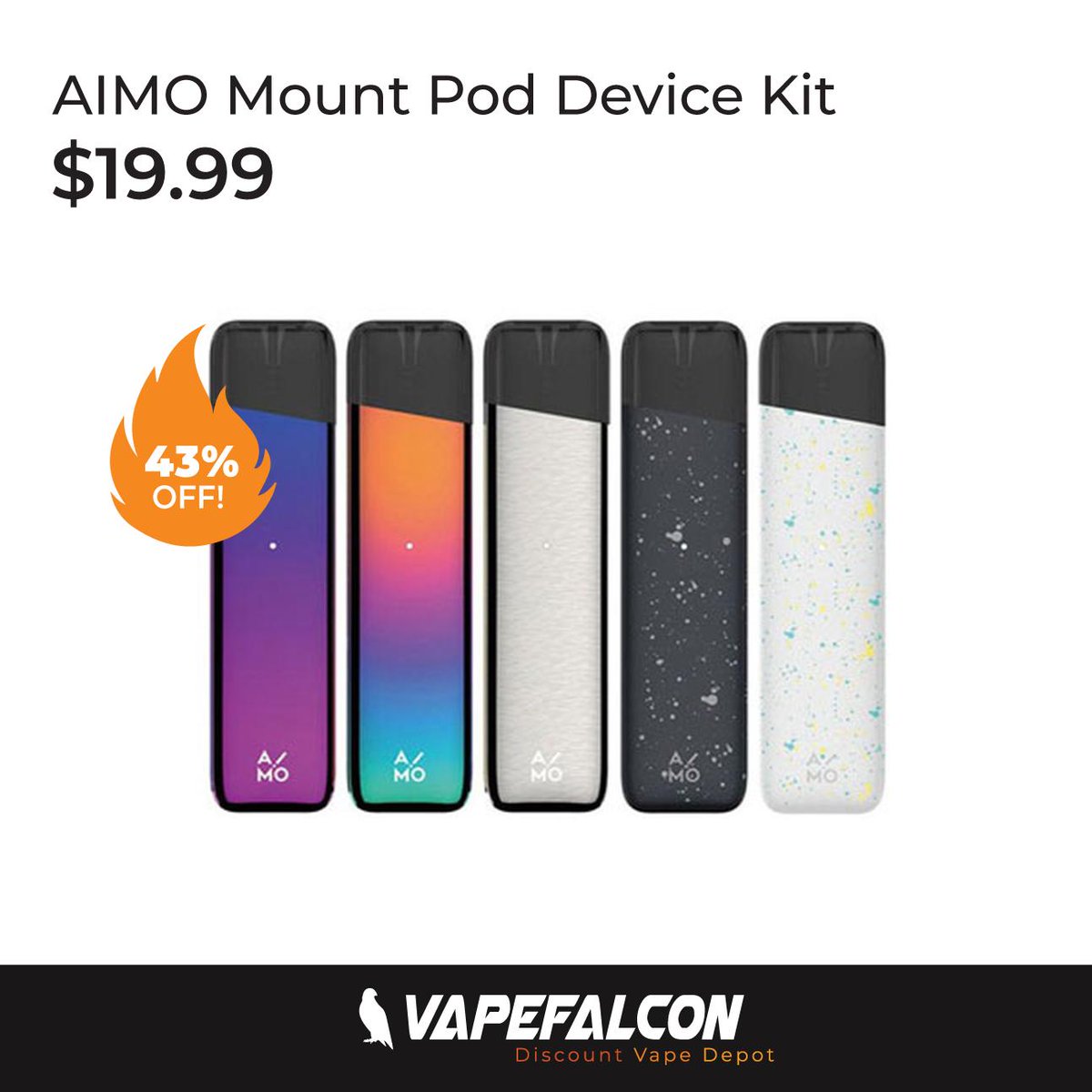 vapefalcon's tweet photo. Pod kit deals starting at $19.99!

 https://t.co/flDnXGFUDH 

#vapelife #vapefam #notblowingsmoke #vapestore #vapeon #vapedeal #vapedeals #vapedaily https://t.co/koE2TkpU3n
