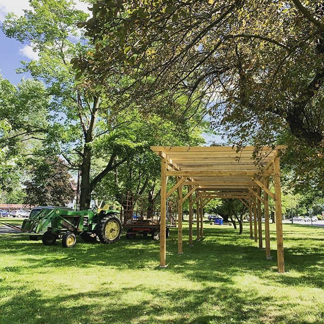 Valley Malt (@valley_malt) on Twitter photo Pergola is up as we get ready for the first @hadleycommonfridays starting this week! Just need to add some lights. <a href="/carrsciderhouse/">Carr's Ciderhouse</a> @esseloncafe @mitierrahadley #westernmassbeerweek Pergola is up as we get ready for the first @hadleycommonfridays starting this week! Just need to add some lights. <a href="/carrsciderhouse/">Carr's Ciderhouse</a> @esseloncafe @mitierrahadley #westernmassbeerweek