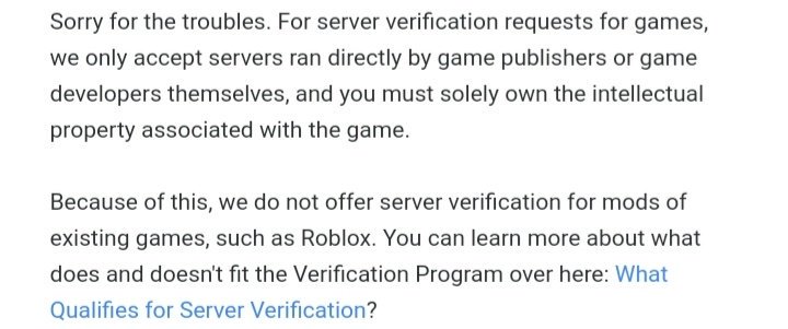 Ruben On Twitter Hi Discordapp Your Reasoning For Not - roblox verification game