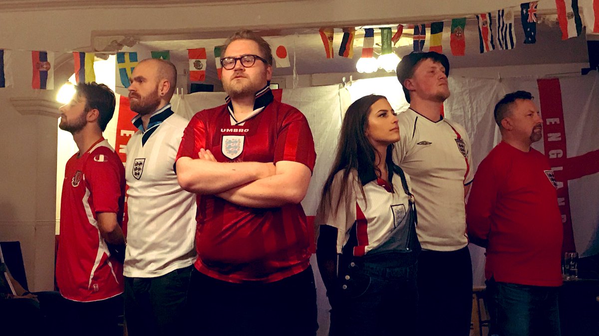 johnjtomlinson's tweet image. #Henry5 at The Harlequin, Sheffield. Fun, friendship and frivolity. Congrats, all. The hope, passion and heartache of Russia 2018 was all so real! 🏆⚽️ 🎭