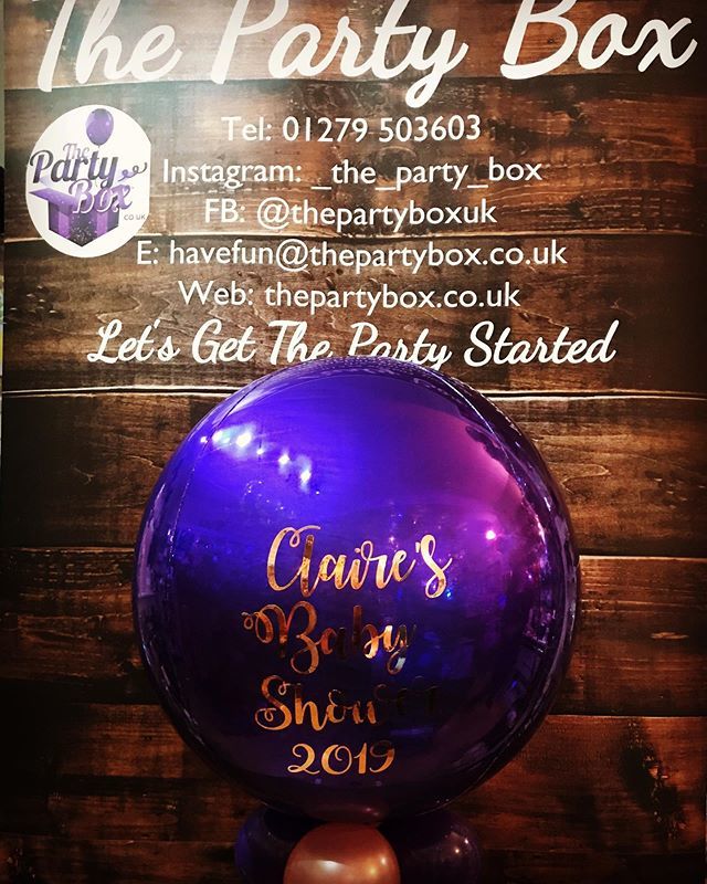 #babyshower #babyshowerballoons #purple #orbz bit.ly/2IvQ9yg