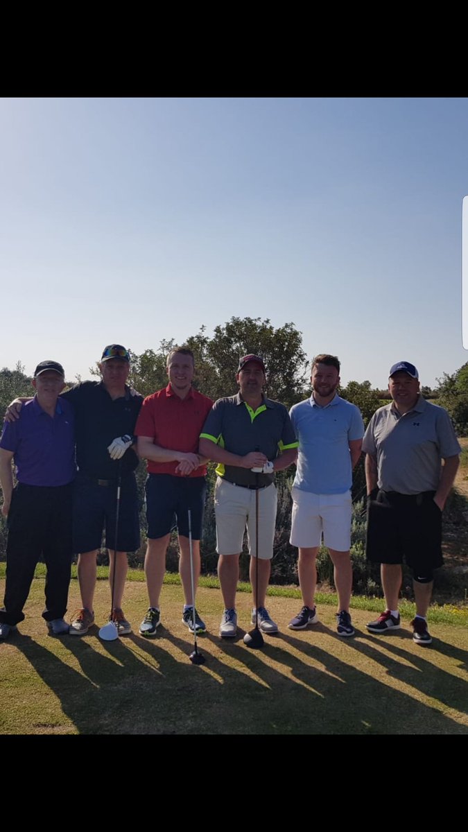 Parfection24's tweet photo. Great trip to Amendoeira, a fantastic venue, all booked through @glencorgolf - great company always perform to deliver..!! https://t.co/5vSmYJaWQn