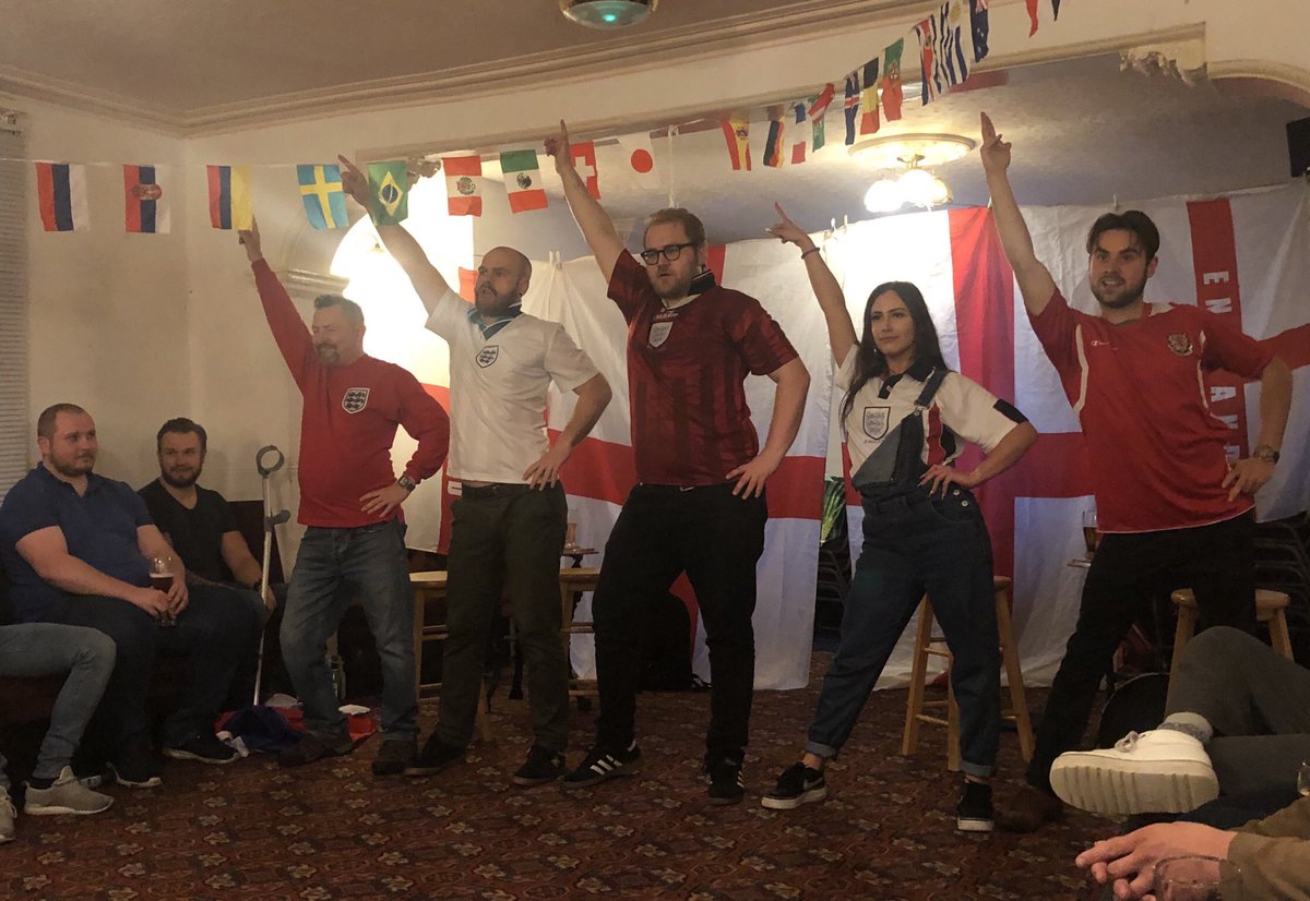 timb_89's tweet image. I have had myself an emotional roller-coaster of an evening with #Henry5 at the Harlequin in Sheffield. @BenjaminEWilson and his band of brothers doing their bit to bring football home #LoveTrain #ChantLikeIts2018Again