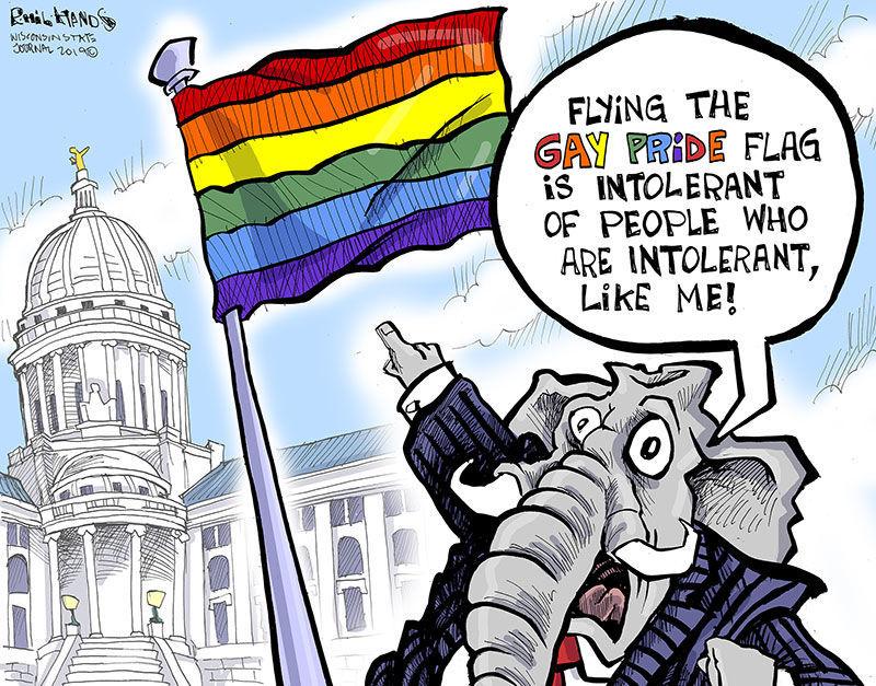 wqbelle's tweet image. Editorial cartoon by Phil Hands
#ReligiousFreedom #GayIssues #GayRights #SupremeCourt #ReligiousLiberty #Racism #Sexism #Xenophobia #Homophobia #WereAllGoingToHell #SameSexMarriage #LGBT #LGBTQ #LGBTrights #LGBTissues #LGBTQrights #LGBTQissues