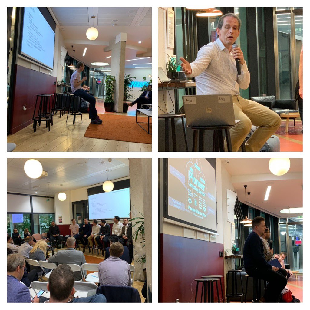 Adam_DXB10's tweet photo. Great insightful evening at #London #SAFe #agile meet-up. How to do agile at scale within financial services @ScaledAgile #hsbc #firstdirect #hastings #radtac https://t.co/N7nd0YysTg