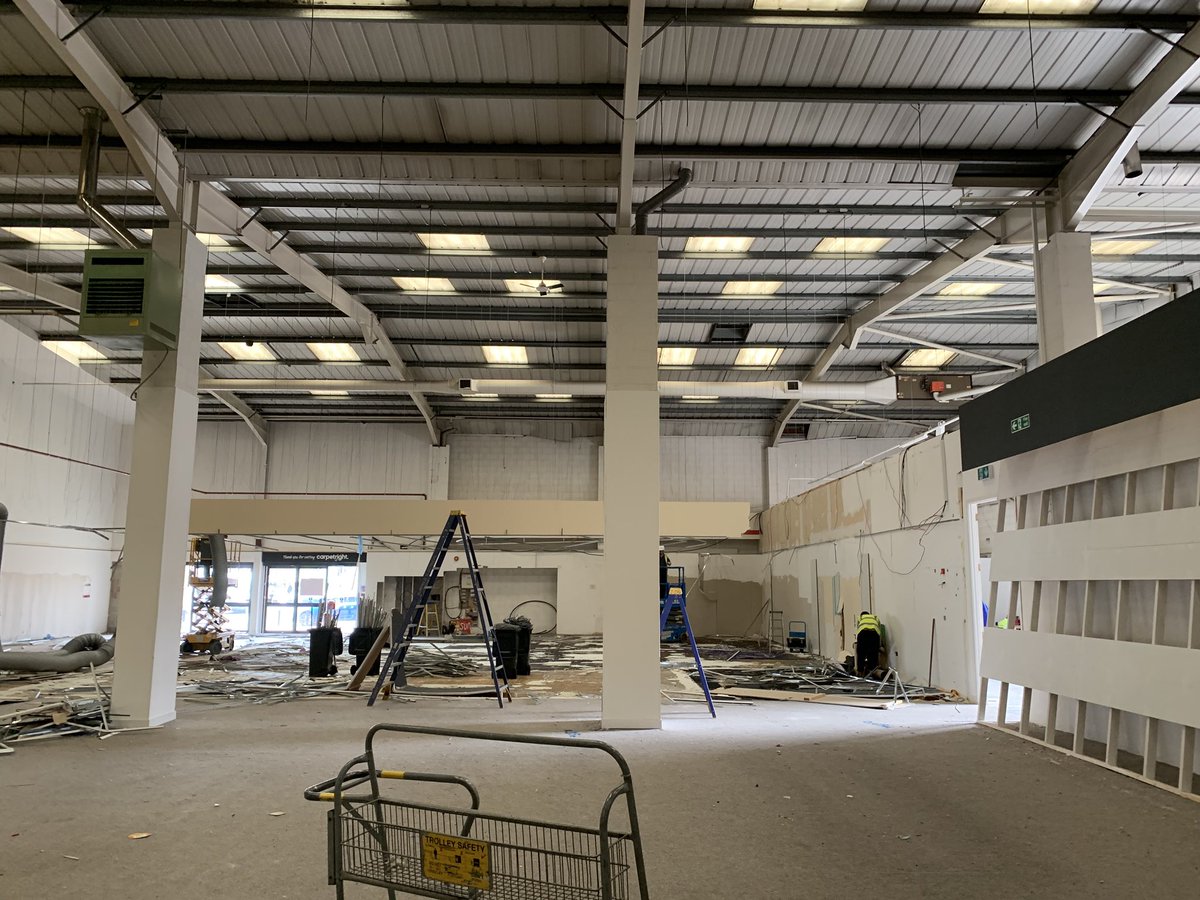 FactoryFitUK's tweet photo. Site visits today at a couple of upcoming Mezzanine installations. Hayes and Salisbury sites almost ready to go! #construction #mezzanine https://t.co/70x6lIKMVG