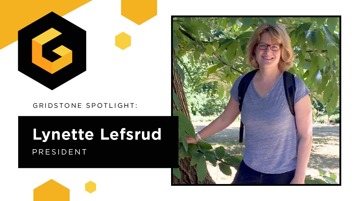 GridStoneGrowth's tweet photo. GridStone SPOTLIGHT:

Lynette Lefsrud, President
As a business leader in Calgary and our fearless leader, Lynette brings her sales &amp; marketing expertise to all aspects of GridStone. Always thinking, she is focused on how we can help each one of our clients grow. https://t.co/sQLn5KaI5h
