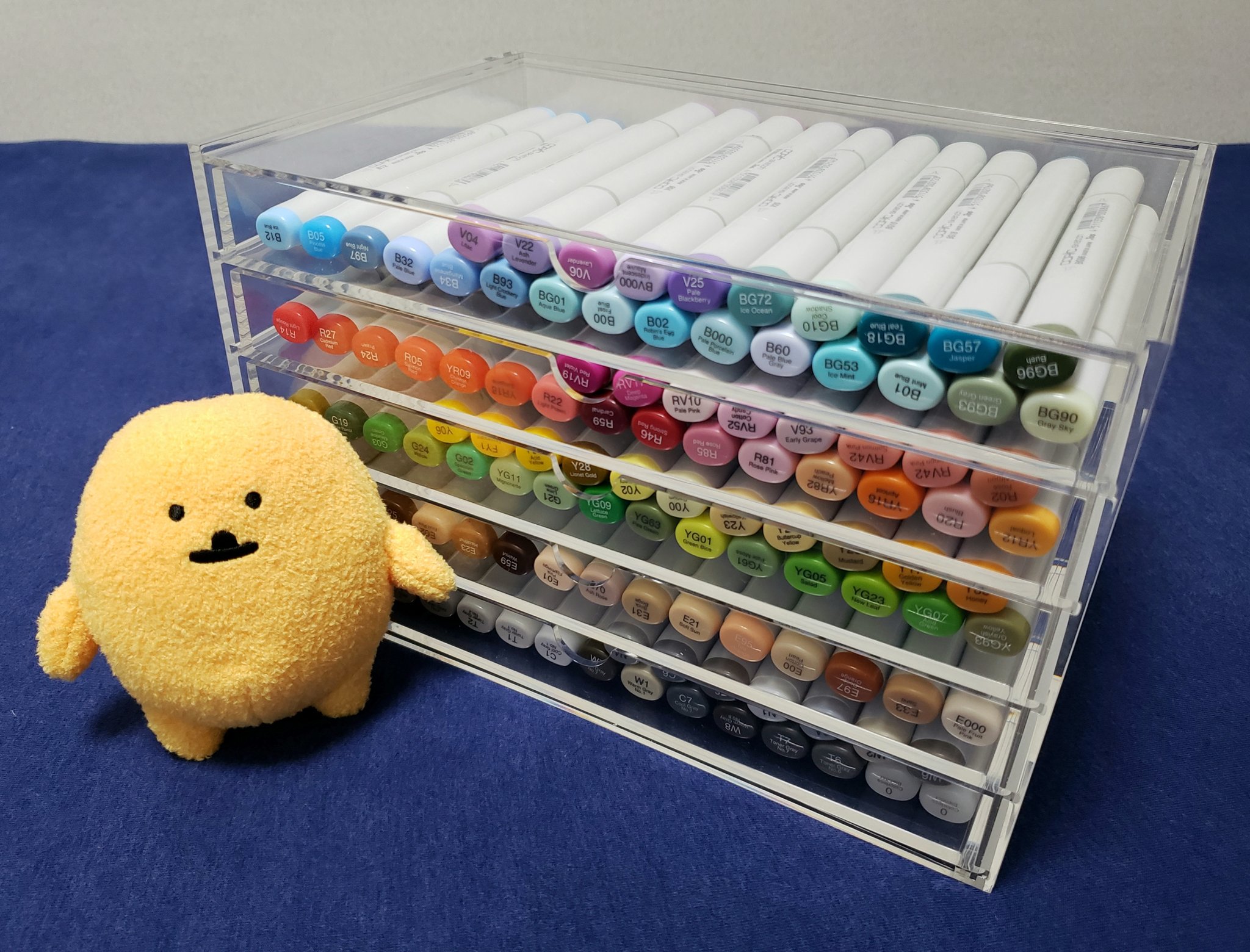 コピックアクリルケース組み立て式 アート用品 コピックアクリルケース