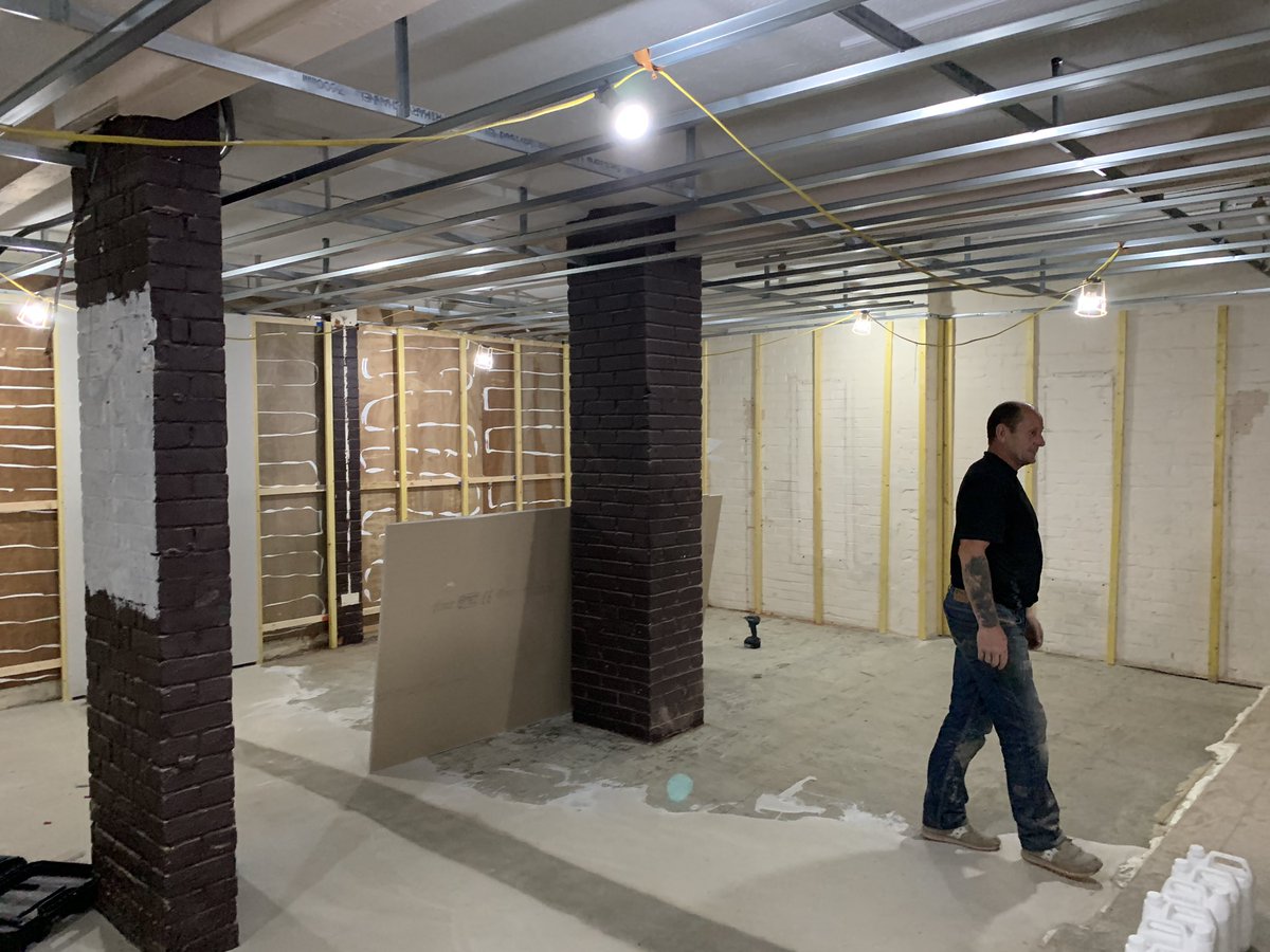 TipsyCowMbro's tweet photo. Works coming along nicely!
Progress being made everyday! 👷🏻‍♂️🔧🧰 https://t.co/zzHIwpVqTR