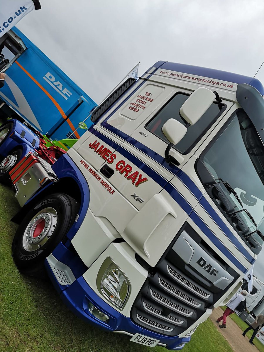 FordSlaterDAF's tweet photo. We've got some great trucks on the stand this year ๐ including a couple of first timers! @GaryGjl @Fakenhamskips #jamesgrayhaulage @WTSkipHire
#royalnorfolkshow #RNS19 #DAF https://t.co/7fzQ5qUJA1