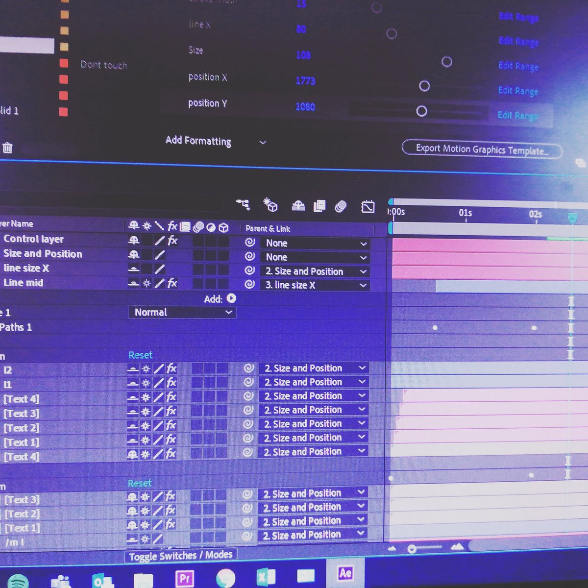 media_hubb's tweet photo. Production days working in after effects to produce essential graphics plugins, animated intro and outros for premier pro #media #productions #productionlife #premier #premierproject #worklifestyle #adobepremiere #aftereffectstemplates #worklife #aftereffects #premierprocc https://t.co/hgaO1AeHgr