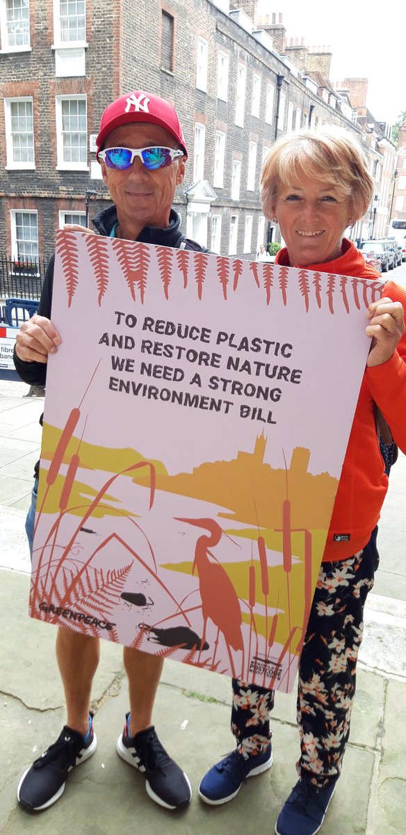 We are at the mass lobby in London.  I hope our MP is here and will meet us #TheTimeIsNow