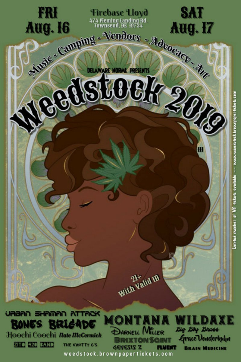 DeNORML's tweet image. Weedstock 2019!!