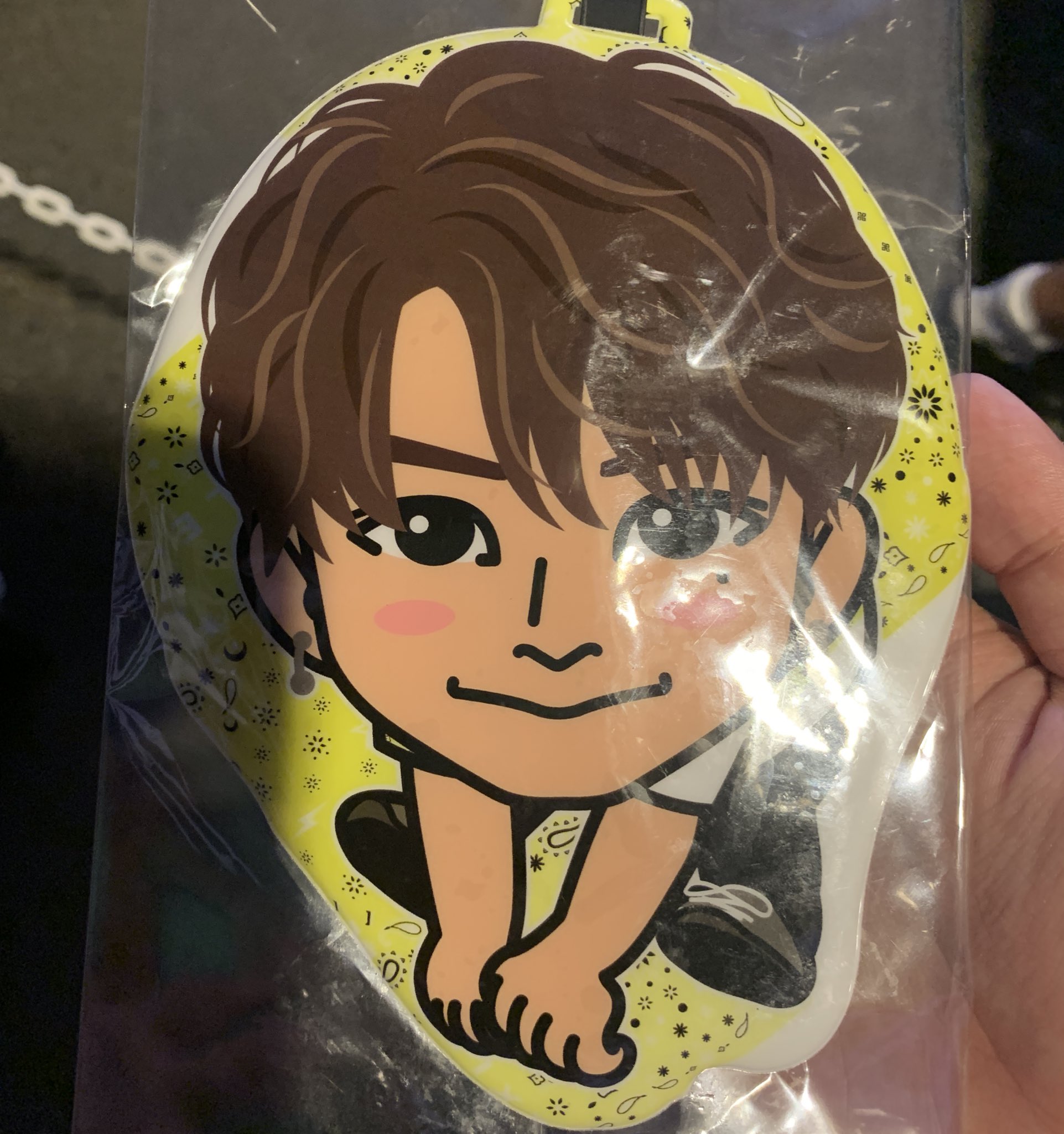 ブルー×レッド FANTASTICS 木村慧人 クッション 直筆 サイン 居酒屋え