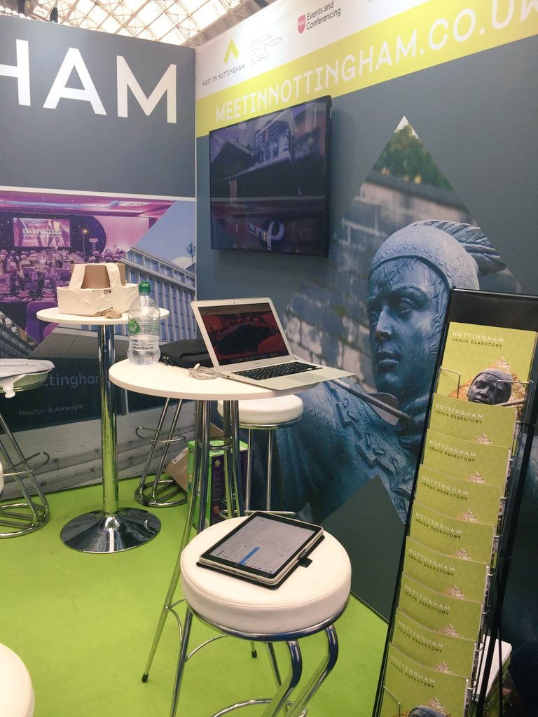 MeetInNotts's tweet photo. #TeamNottingham are @MeetingsShow today and tomorrow to meet everyone on stand J501, come and see us to find out why #Nottingham is a perfect destination for your next #event! #MeetYouAtTheShow #MeetInNottingham https://t.co/3xzbqTFc7e