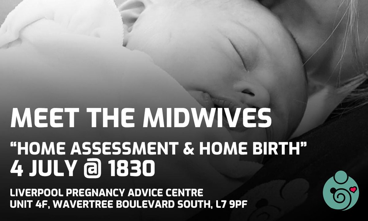 Come and meet the midwives at our Liverpool Pregnancy Advice Centre where they'll be focusing on Home Assessments and Home Birth. You can ask questions, learn about our services and get valuable pregnancy advice!

More info > bit.ly/31RNF68

#onetoonemidwives #liverpool