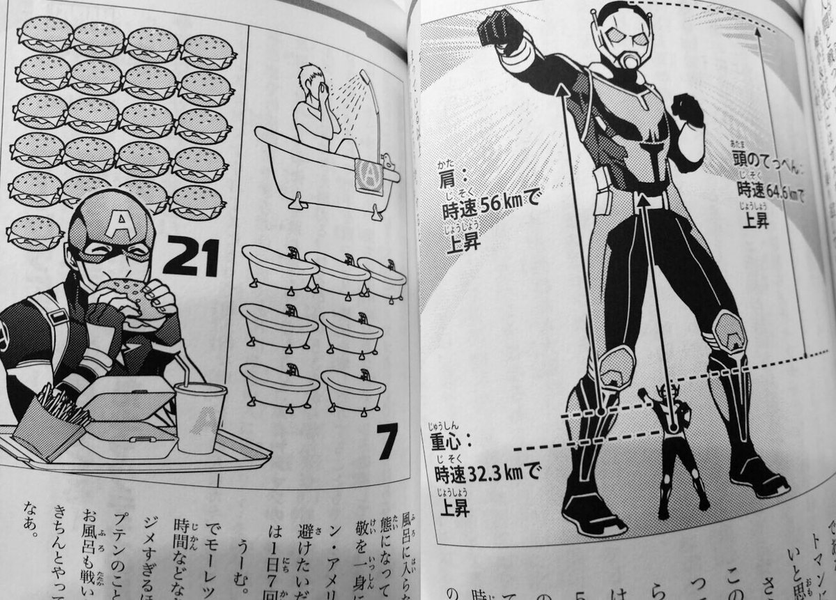 𝕂𝕊𝕋 カスト 本日発売の マーベル 空想科学読本 面白い コミック世界に大人げなく科学を持ち込んで真剣に解説しちゃう知識の無駄遣い 大好き キャプテン アメリカは代謝良すぎて49分おきに食事が必要だし アントマンの攻撃めちゃくちゃ 𝕂𝕊𝕋 カスト 本日発売の マーベル 空想科学読本 面白い コミック世界に大人げなく科学を持ち込んで真剣に解説しちゃう知識の無駄遣い 大好き キャプテン アメリカは代謝良すぎて49分おきに食事が必要だし アントマンの攻撃めちゃくちゃ
