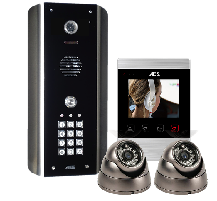 introducing the AES StylusCom a wired video intercom system avaialble accross the UK, Featuring a new stylish monitor and the ability to run on 300m of screened CAT5 cable. Take a look at our other features; buff.ly/2JfExh4 #accesscontrol #intercoms