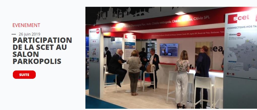 📢 Retour sur la participation de <a href="/SCET_Groupe/">SCET</a> et de son réseau sur le  <a href="/SalonParkopolis/">Parkopolis</a> ➡️scet.fr/participation-…