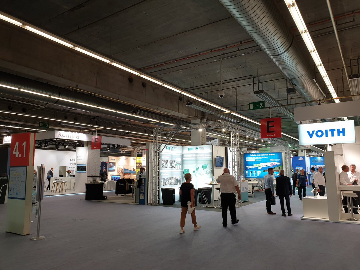 QuvaOy's tweet photo. Zellcheming expo day 2 starting😎 @ZELLCHEMINGExpo #ZELLExpo #pulpandpaper https://t.co/KbO7BcuAFb