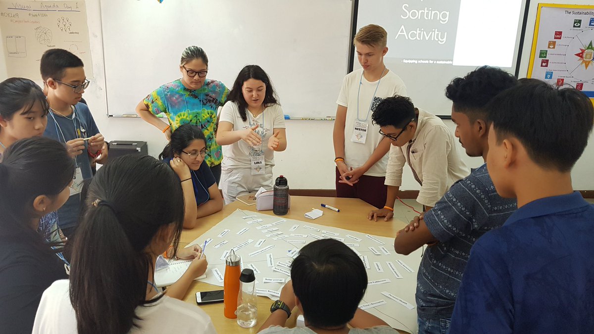 CindyHYChen's tweet photo. #CYCLe19 compassing for a sustainable and flourishing future #Youth4SDGs #CompassYouthLeaders https://t.co/lFPQjYBD2Y
