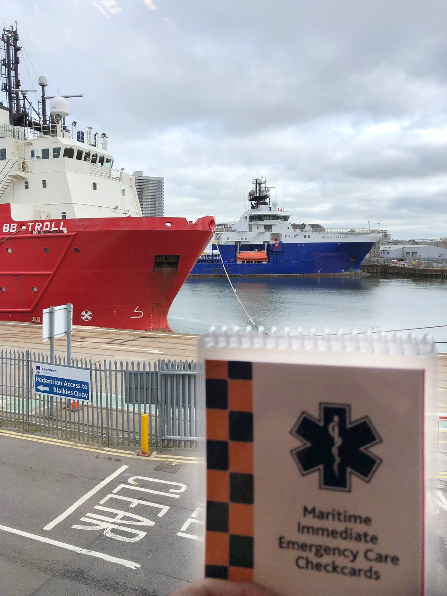 SaviourMedical's tweet photo. Grand Tour of Scotland continues with @UKPILOTS Saviour Medical Immediate Emergency Care Course at Aberdeen 👍🏻. Continuing the drive to save salvageable life at sea. https://t.co/akZtOt5cDV