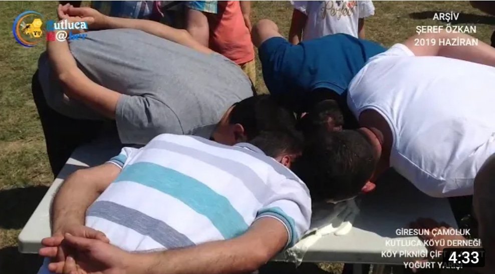 YOĞURT YARIŞI
2019 HAZİRAN KÖY PİKNİĞİ

youtu.be/ikxtwhr_ic8  LİNKE TIKLAYARAK YOUTUBE KANALIMIZI ZİYARET EDEBİLIRSİNİZ YOUTUBE KANALIMIZA ABONE OLARAK KUTLUCA,NIN DİJİTAL ARŞİVİNE TANIK OLUNUZ.