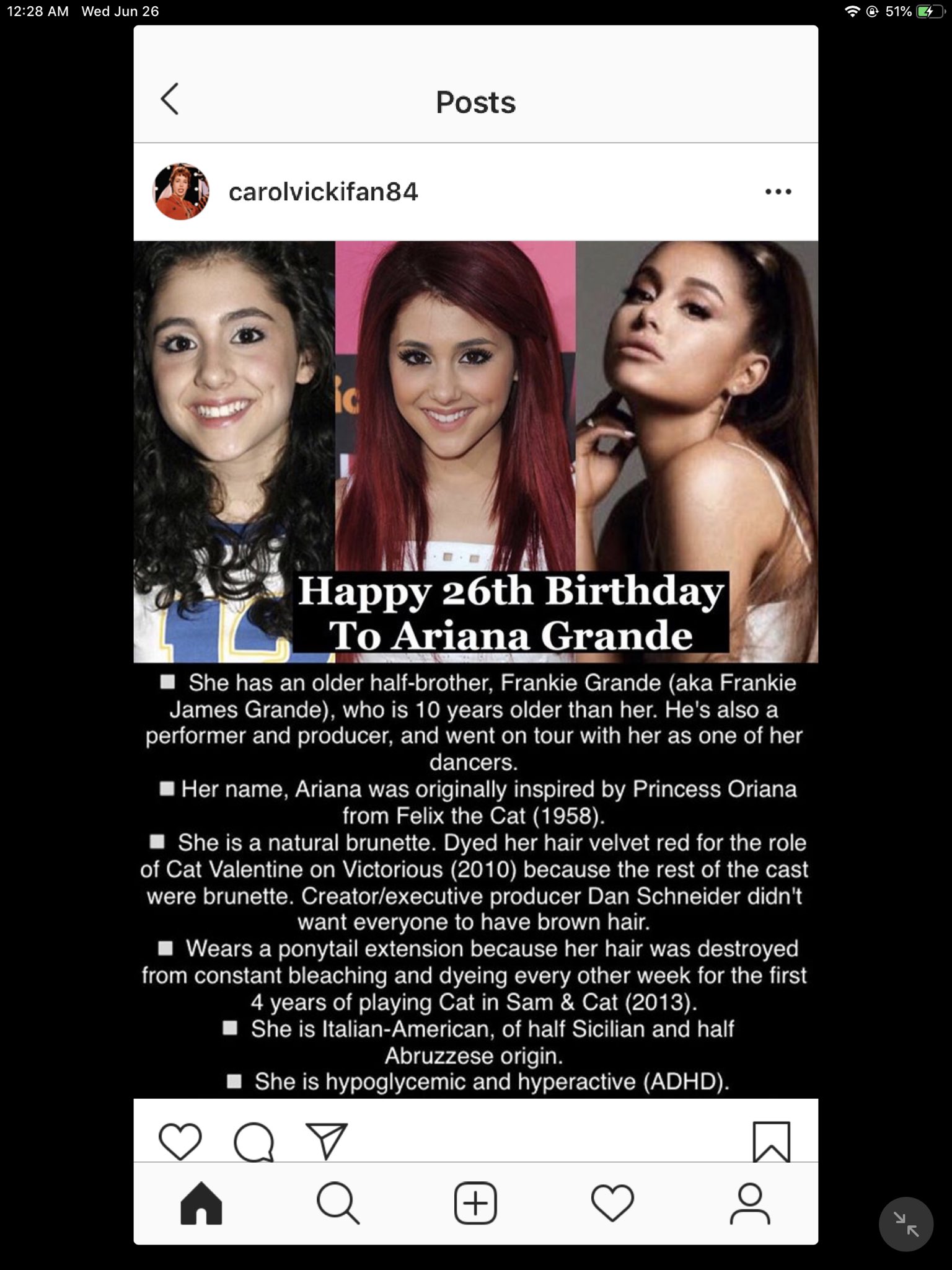 Happy Birthday! Ariana Grande, Billy Davis Jr, Chris O Donnell and Gedde Watanabe!        