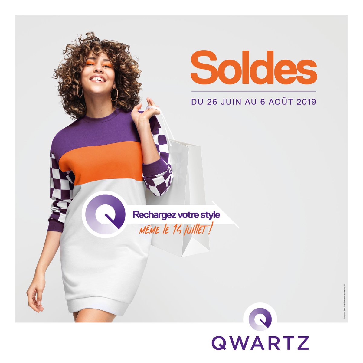 J-J 🎉 C'est parti pour les soldes d'été ! 
#qwartz #shopping #rechargezvotrestyle #soldes #Ete2019 #goals #shoppinggoals