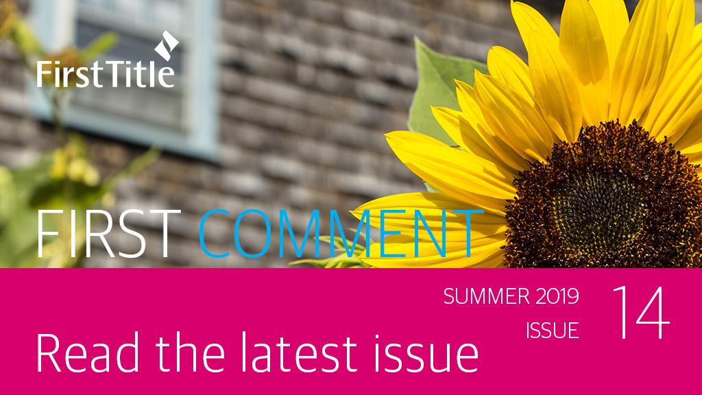 Latest news from First Title.#TitleInsurance   #LegalIndemnityInsurance
buff.ly/2ZPIG4f