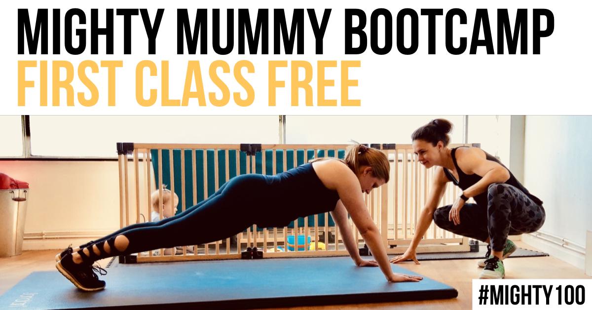 Today we have our #Mighty100 Mummy Bootcamp. First session is free and includes a full tailor made exercise and nutrition program for all participants. So its not just what and how to exercise, but also what to eat! Bring along baby, see you at 1pm #fitnessclass #miltonkeynes