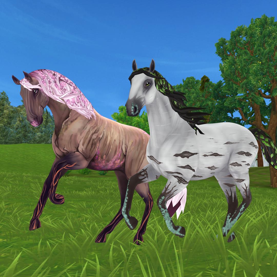 StarStable's tweet photo. Gary Goldtooth has brought two of the most unique Jorvik Wild Horses that Jorvik has ever seen to the Midsummer festival! 😲 They are even the same speed as a regular horse! You have until July 24th to bring them home - they won't be back for a second visit. https://t.co/5YmPK9xbZ5