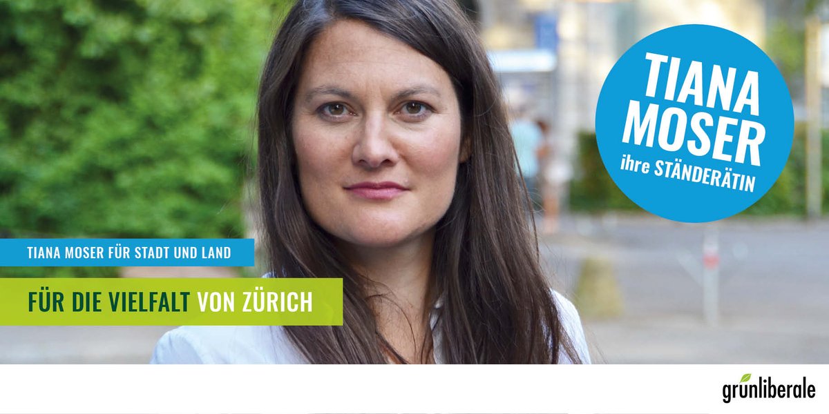 tiana_moser's tweet photo. Ich möchte als Ständerätin für die Vielfalt von #Zürich Verantwortung übernehmen und freue mich auf den Wahlkampf! #WahlCH19 #Klimawahl #glp #glpZH #EsistZeit https://t.co/JPzhSUbdLi