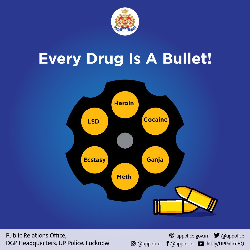 Stay away from drugs to make your life bulletproof ❗️ #WorldDrugDay #SayNoToDrugs