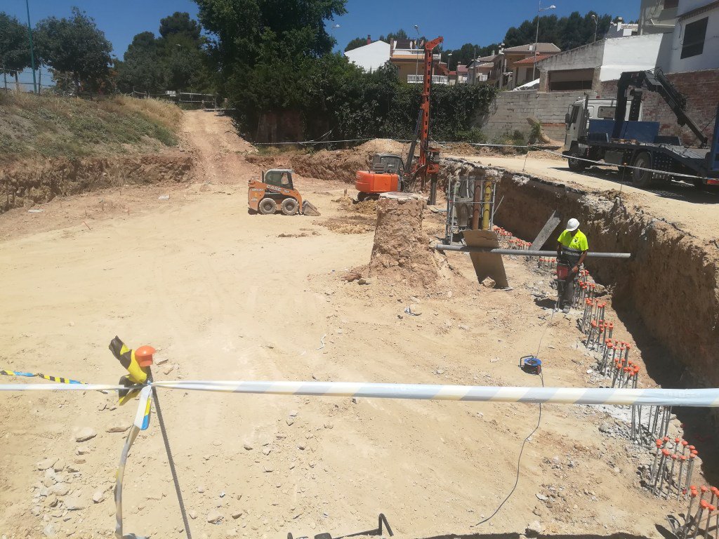 Reinicio de las obras de la Agrupación de Vertidos de Martos (Jaén) ingesa.eu/reinicio-de-la…