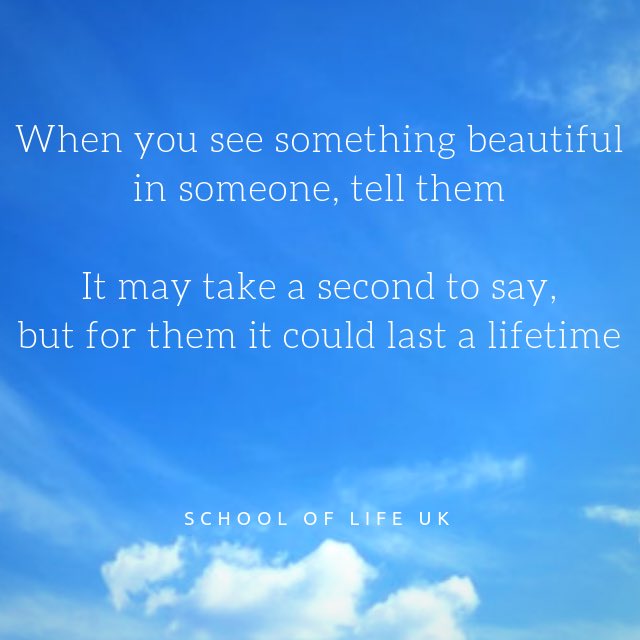 You look beautiful today 

#bekind #bekindalways #compliment #miba #mindset #lifeskillsforkids #lifeskillsclass #happy #mindfulnessforchildren #wellbeingforchildren #schooloflifeuk