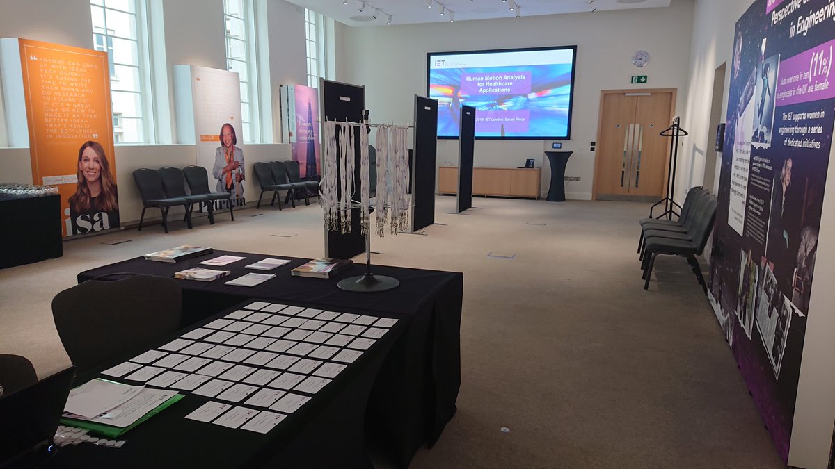IETHealthTech's tweet image. It’s finally here @Theiet #Human_Motion_Analysis for #HealthcareApplications. Our #Healthcare joint event with the amazing #VisionAndImaging #TechnicalNetwork here at #SavoyPlace @IETvenues and sponsored by @TheBMVA! If you&apos;re here be sure to say hello!
@IETCommunities @IETevents