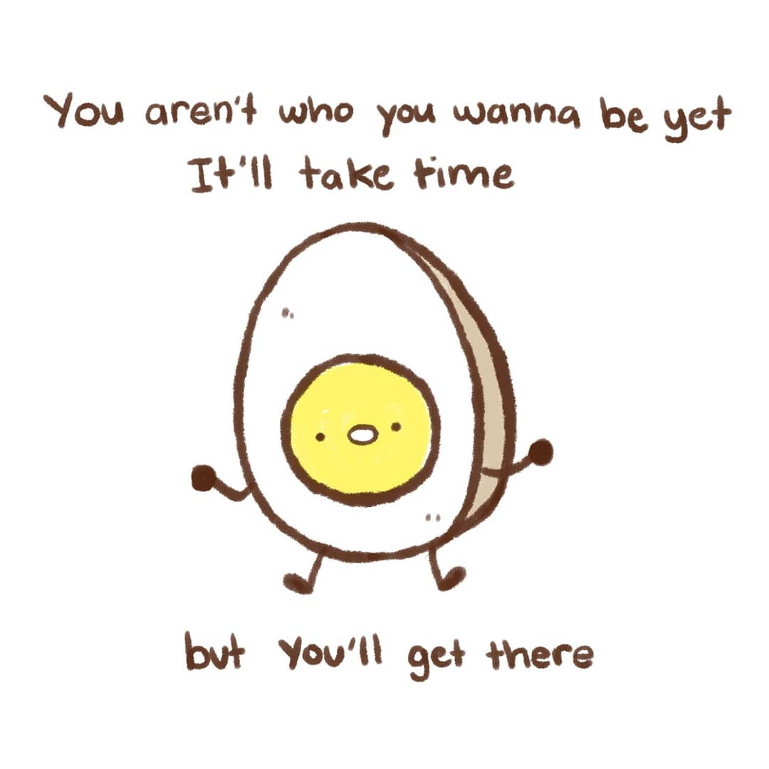 have an old egg who believes in you 