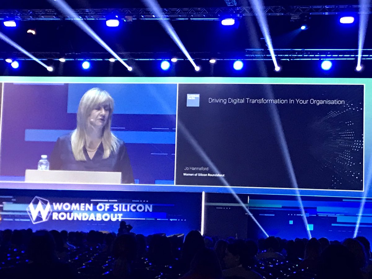 MsKatyBentley's tweet photo. “Legacy is loosing the ability to make continuous changes” Jo Hannaford @WinTechSeries great start to the da y https://t.co/Xg0X3Mh56P