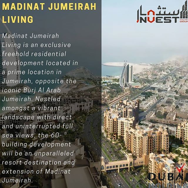 Click on the link for more details instagram.com/p/BzKn91PBeJ3/ The residential development also has the benefits of the close proximity to major shopping malls, public transport links and is in walking distance to top elementary and secondary schools with ‘outstanding’ KHDA ratings…