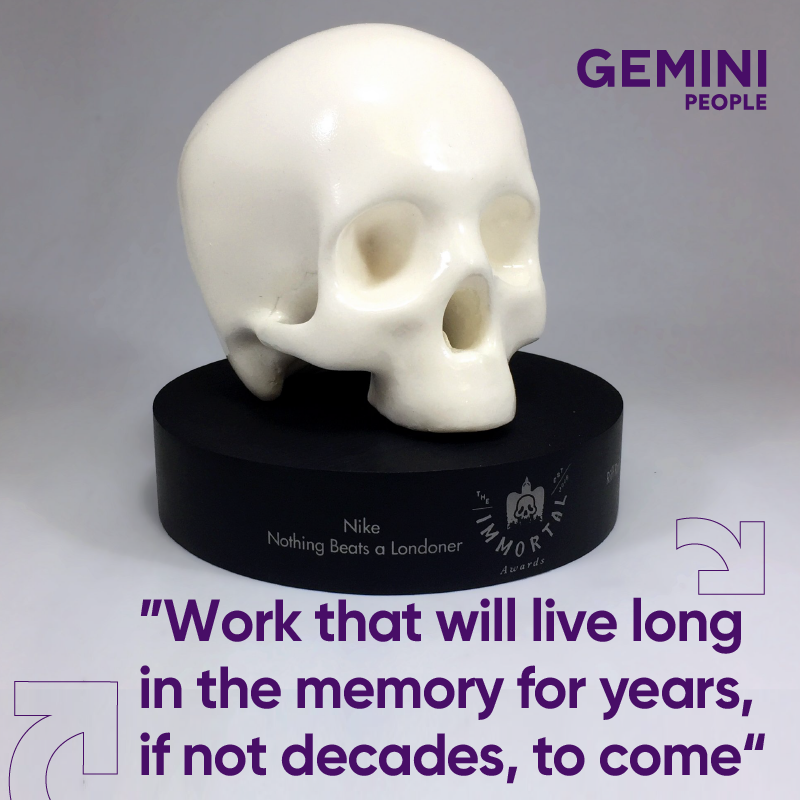 As talent partner for this years #ImmortalAwards. We caught up with Paul Monan, Awards Director <a href="/LBBOnline/">Little Black Book</a> about what makes the awards unique and why they celebrate the best of the best in the creative industries. geminipeople.com/news/the-immor… #awards #recruitment #partnership