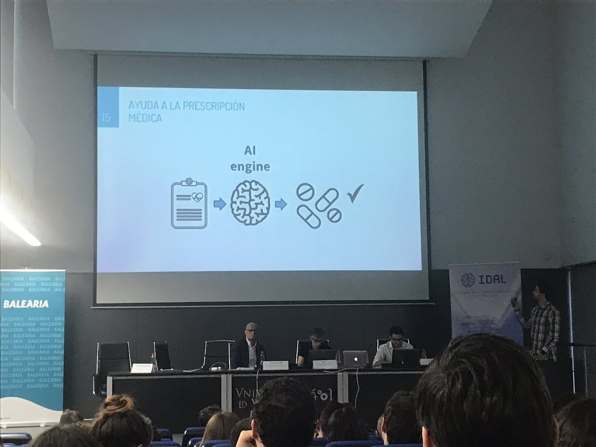 ajserran's tweet photo. Santa Bárbara Smart Health del @parccientificuv utiliza la IA para comprobar que la medicación es segura para el paciente analizando prospectos médicos e historia clínica #jornadaIA @idal_uv @ETSEUV https://t.co/Ih2QSmKpZ0