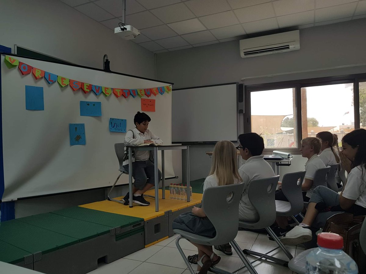 DisSharjah's tweet photo. Reading competition grade 5 with @germanschoolDXB https://t.co/Bh76LlDTcN