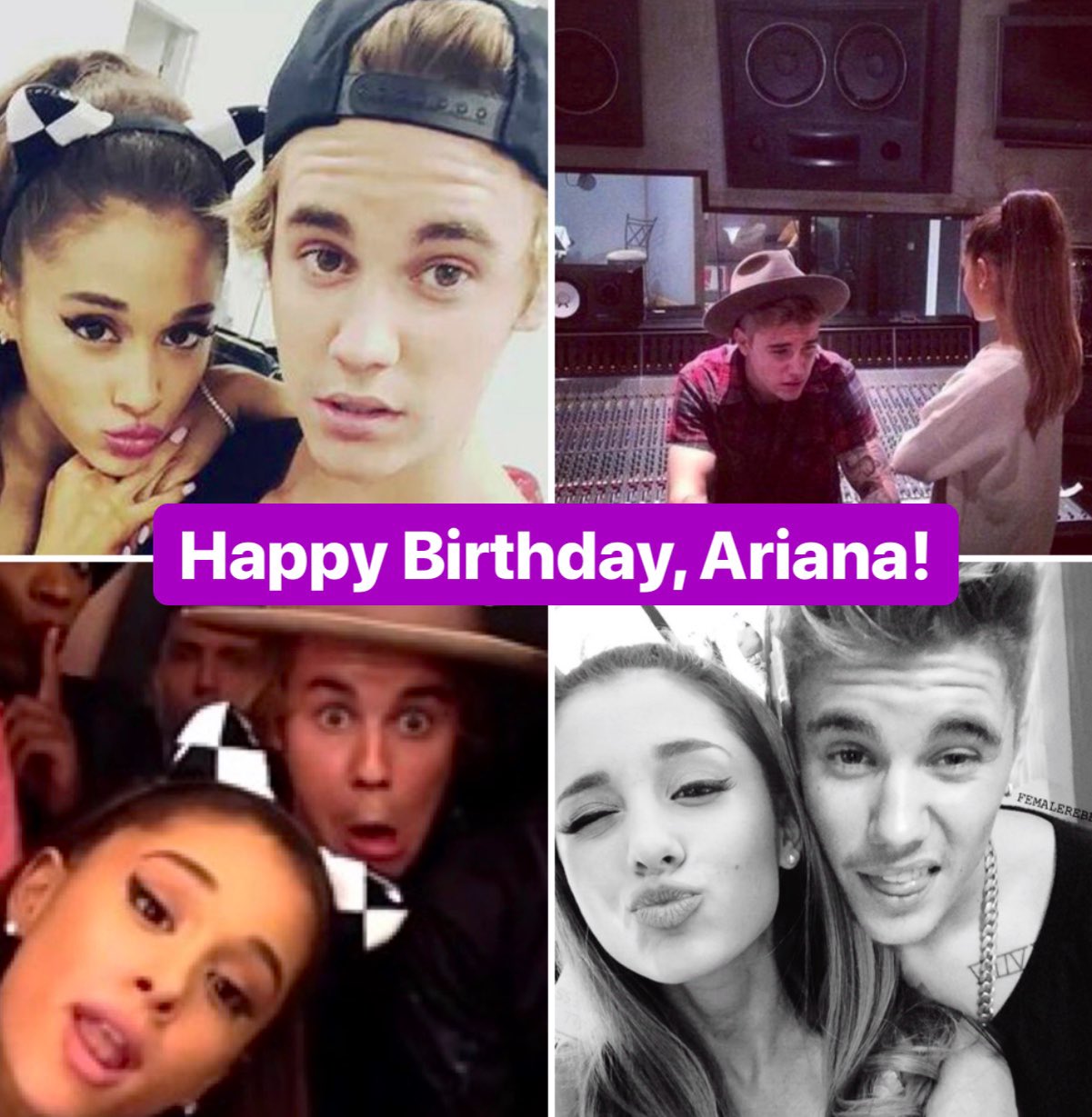 Please join us in wishing Ariana Grande a very Happy Birthday, today. We hope you have an awesome day! 