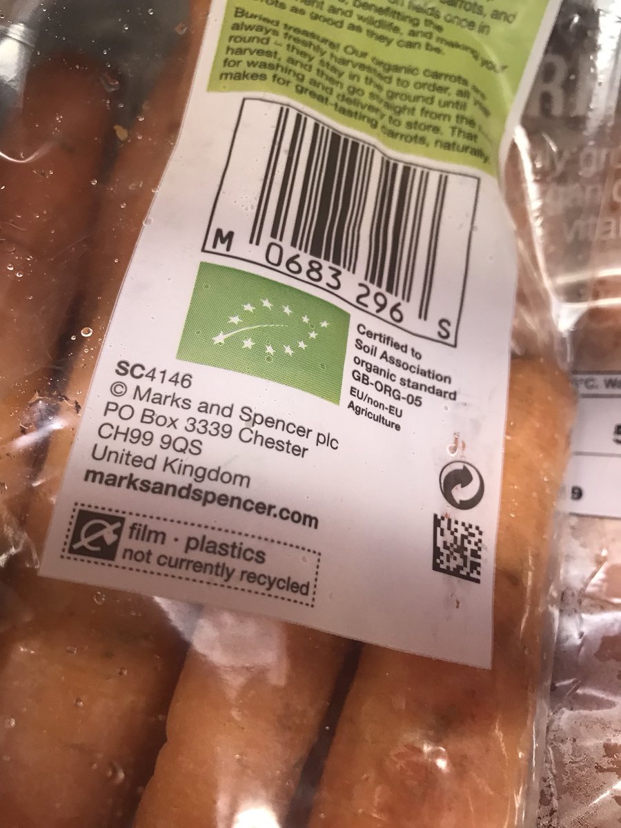 JMPSimor's tweet image. Can’t find ANY plastic in M&amp;amp;S that is recyclable. Even the milk cartons don’t seem to be anymore. How is this legal? And we need to get rid of that misleading arrow sign.