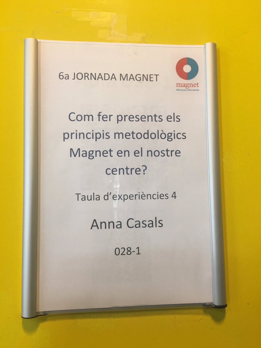 aliancesmagnet's tweet photo. Com fer presents els principis metodològics Magnet en el nostre centre?  @InstitutdelTer @EscolaSamuntada: trobades pedagògiques per compartir aprenentatges i coneixements; una escola oberta a on les famílies experimenten la metodologia; horaris adaptats a les necessitats etc. https://t.co/A90MfDjgJI
