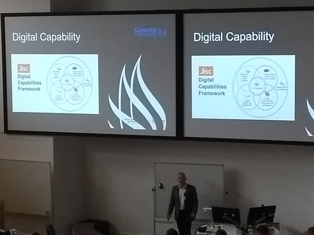 Guy Surtees explains how CU will soon be rolling out the <a href="/Jisc/">Jisc</a> Digital Capabilities Framework in his keynote at the CU Staff Conference #covconf2019