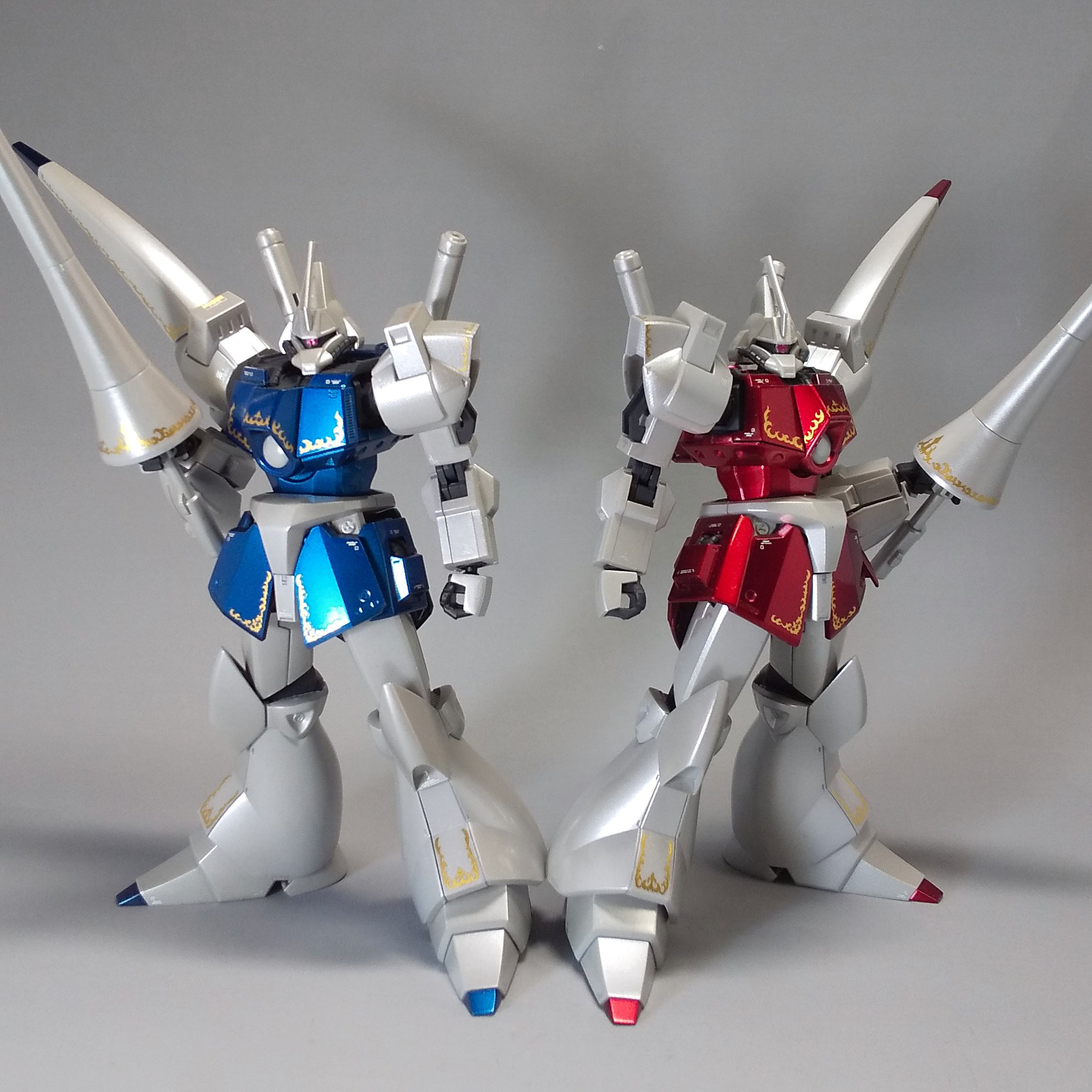 げのめ ガンプラの画像を貼るとrtされると聞いて ガンプラ ５月に作ったプレバンhg ガズr Lです シルバー表現を パール塗装でトライしてます ダイヤモンドシルバーの上にクリア層を噛ませてムーンストーンパールを重ねたもの T Co Lmsx9ic4fp